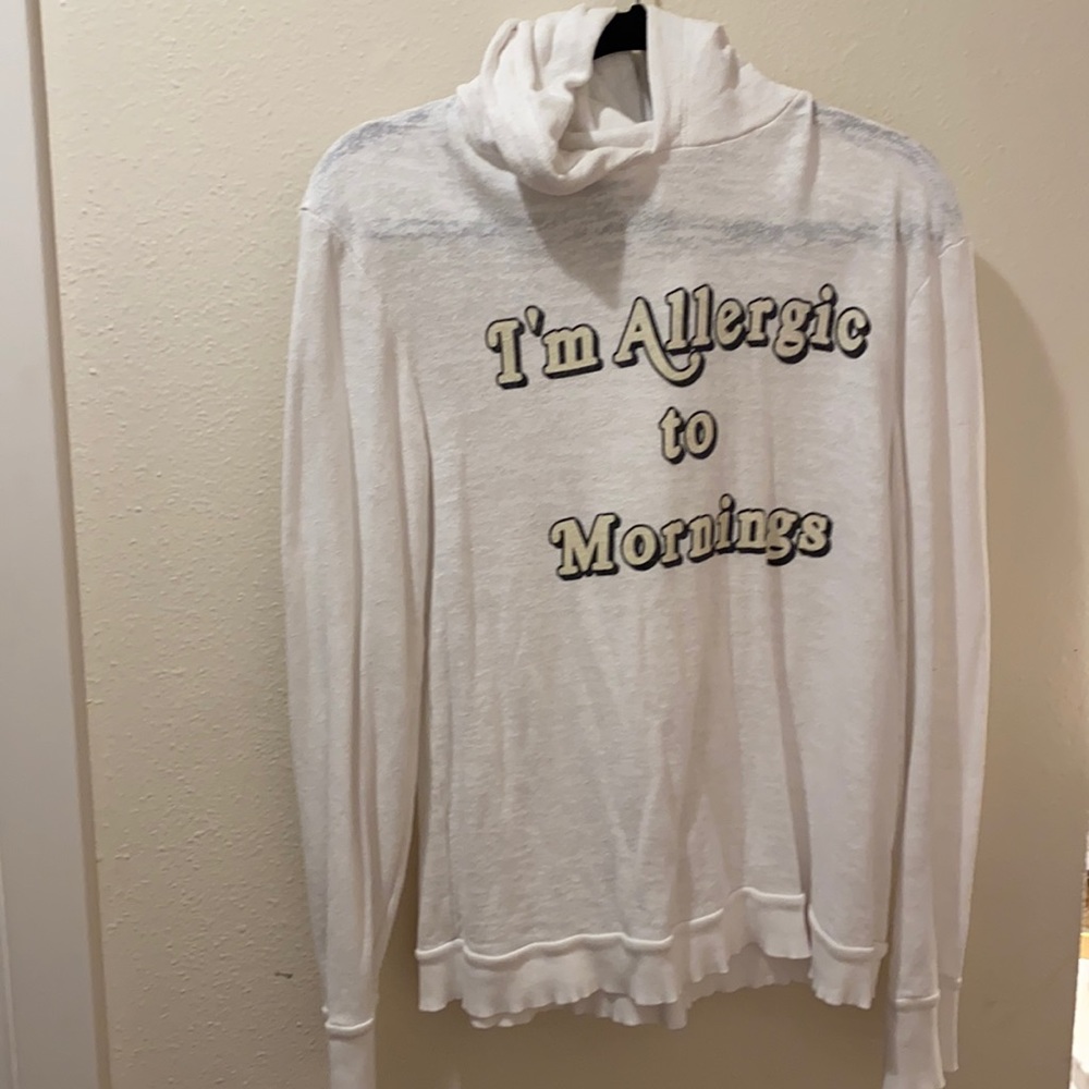 Wildfox pullover sweatshirt with hood